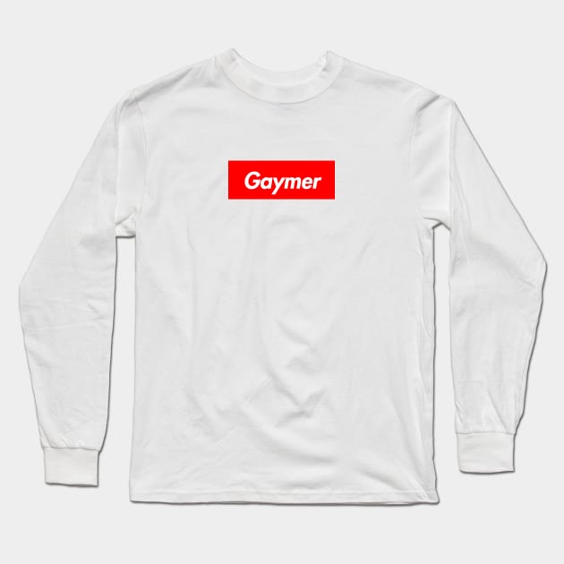 Gaymer Long Sleeve T-Shirt by johnnyjetson